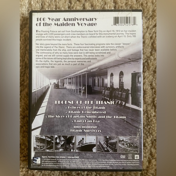 Titanic: Definitive Documentary Collection (DVD, 2012, 2-Disc Set) - Picture 2 of 2